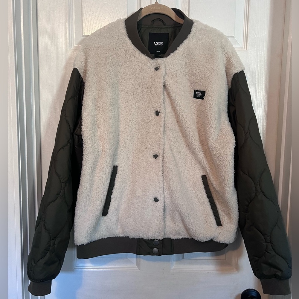 Vans Cream Kesia Bomber Jacket
